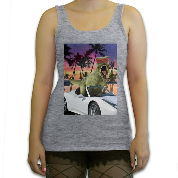 Function - Miami T-rex Women's Fashion Tank Top