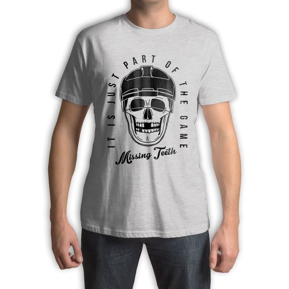 Function - Missing Teeth Skull It Is Part Of The Game Men's Fashion T-Shirt
