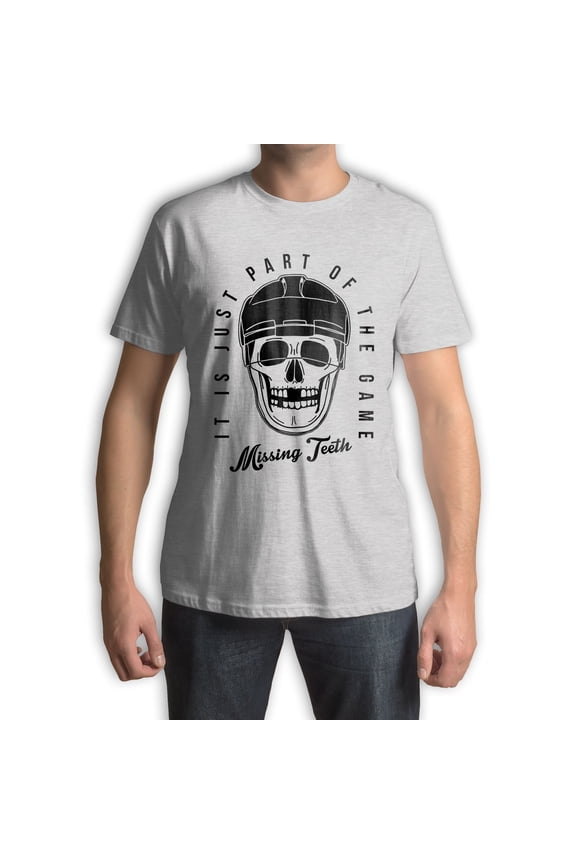 - Missing Teeth Skull It Is Part Of The Game Men's Fashion T-Shirt