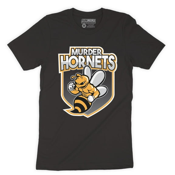 Function - Murder Hornets Team Logo T-Shirt Graphic Tee Mens Womens Unisex Wasp Bee's Asian 2020 America Killer