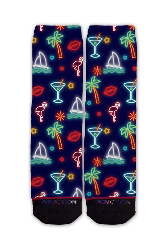 - Neon Lights Fashion Socks