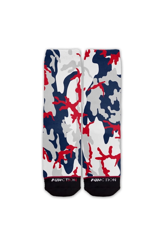 - New England Football Team Camo Fashion Socks