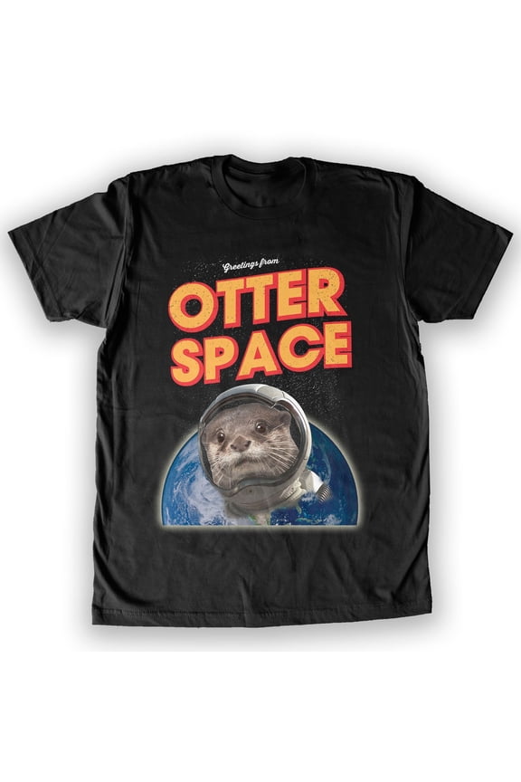-  Otter Space Men's Fashion T-Shirt