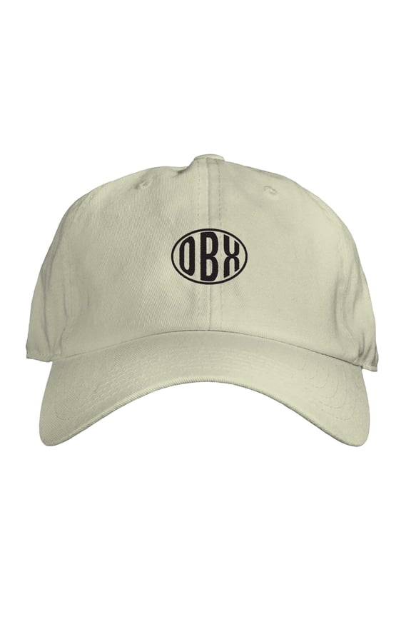 - Outer Banks OBX Circle Embroidered Logo Dad Hat
