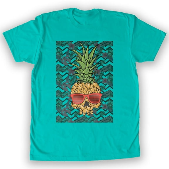 Function - Pineapple Skull Men's Fashion T-Shirt