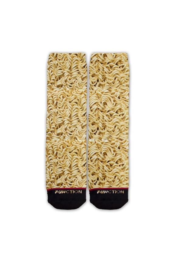 - Realistic Ramen Noodles Fashion Socks
