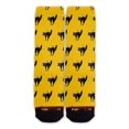 thumbnail image 1 of Function - Scared Cat Pattern Fashion Sock, 1 of 3