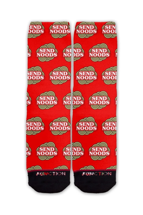 - Send Noods Pattern Fashion Sock