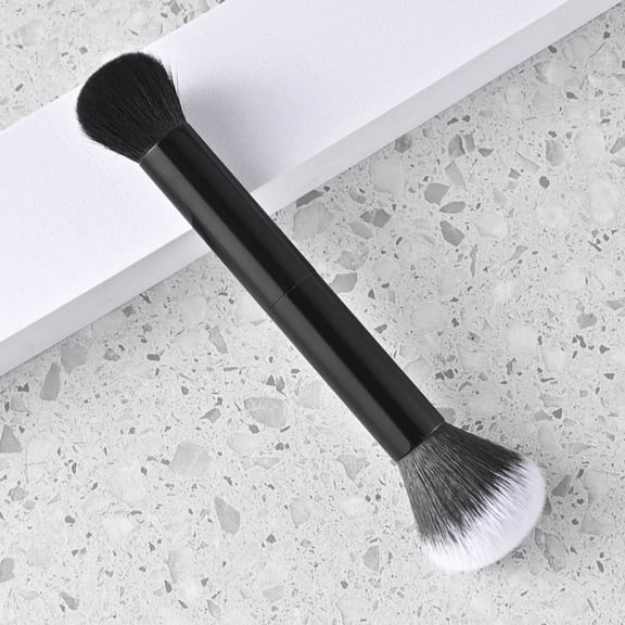 Function Setting Powder and Highlighter Brush for Makeup Application