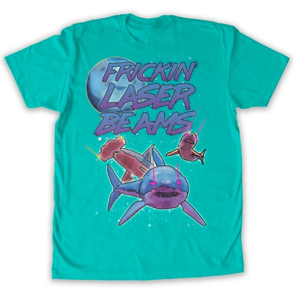 Function - Sharks with Lasers Men's Fashion T-Shirt