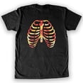 thumbnail image 1 of Function - Skeleton Costume Pizza Bones Men's Fashion T-Shirt, 1 of 1