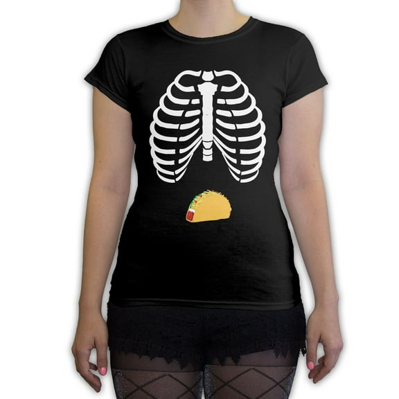 Function - Skeleton Costume Taco Belly Women's Fashion T-Shirt