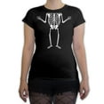 thumbnail image 1 of Function - Skeleton Mini Body Costume Women's Fashion T-Shirt, 1 of 1