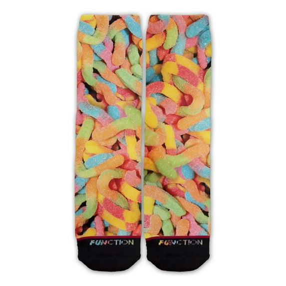 Function - Sour Gummy Worms Fashion Sock