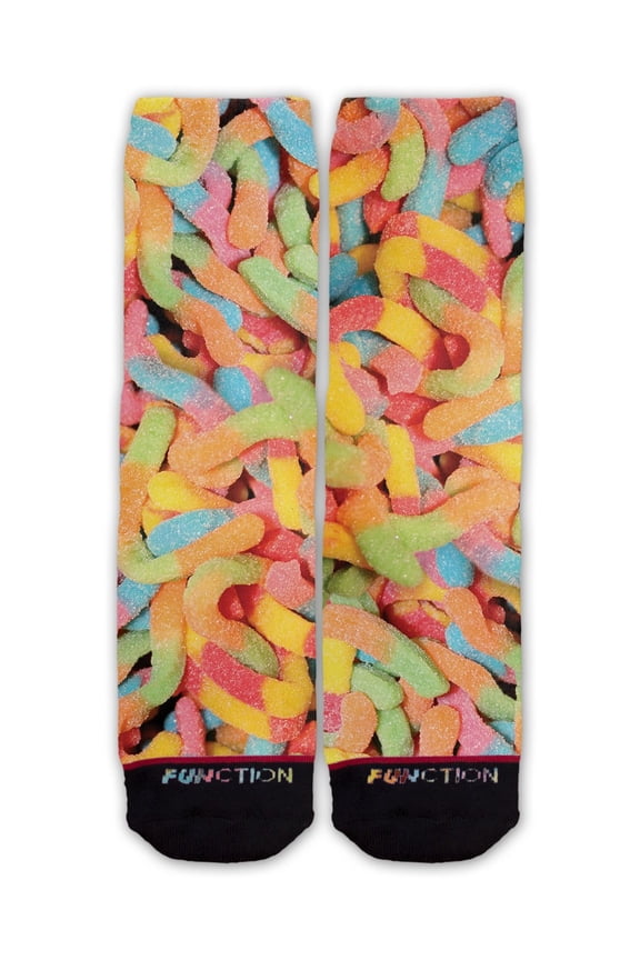 Function - Sour Gummy Worms Fashion Sock
