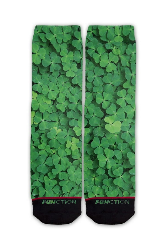 - St. Patricks Day Clover Field Fashion Socks