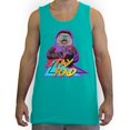 thumbnail image 1 of Function - Stay Rad 80's Cat Men's Fashion Tank Top, 1 of 1