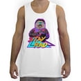 thumbnail image 1 of Function - Stay Rad 80's Cat Men's Fashion Tank Top, 1 of 1