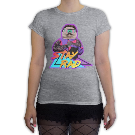 Function - Stay Rad 80's Cat Women's Fashion T-Shirt