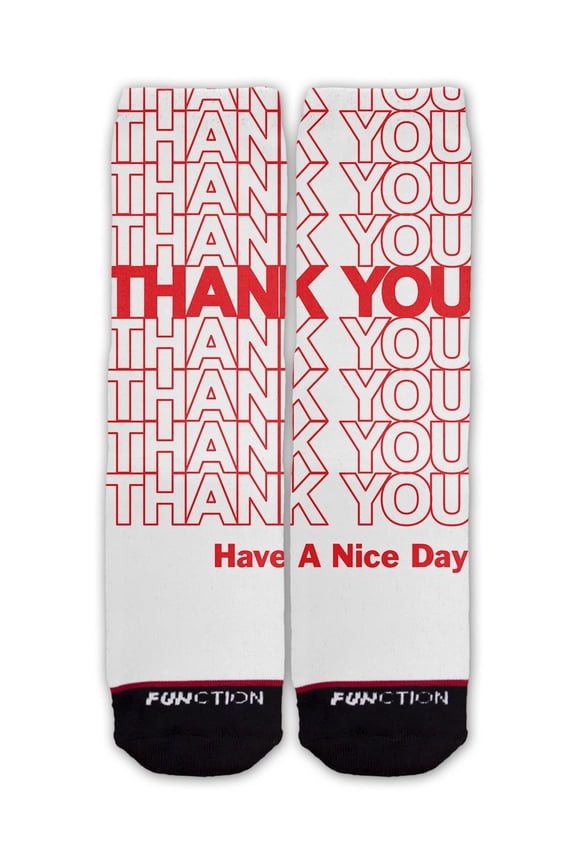 - Thank You Bag Fashion Socks