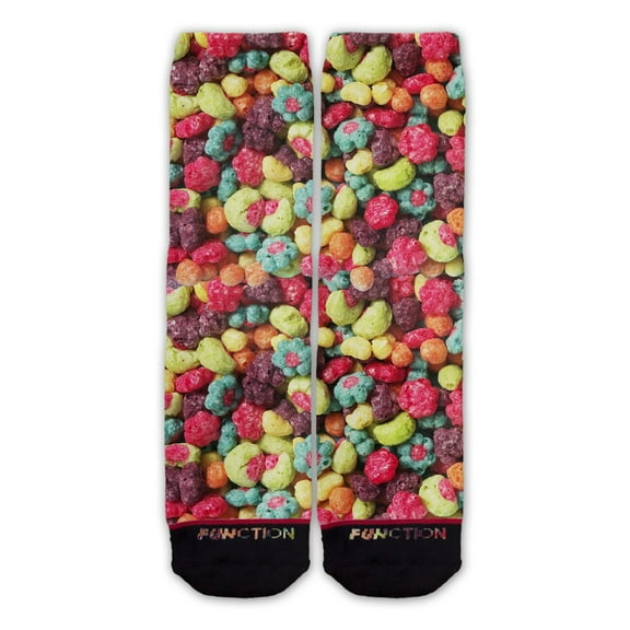 Function - Tricky Fruity Breakfast Cereal Fashion Sock