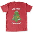 thumbnail image 1 of Function -  Ugly Christmas Meowy Christmas Men's Fashion T-Shirt, 1 of 1