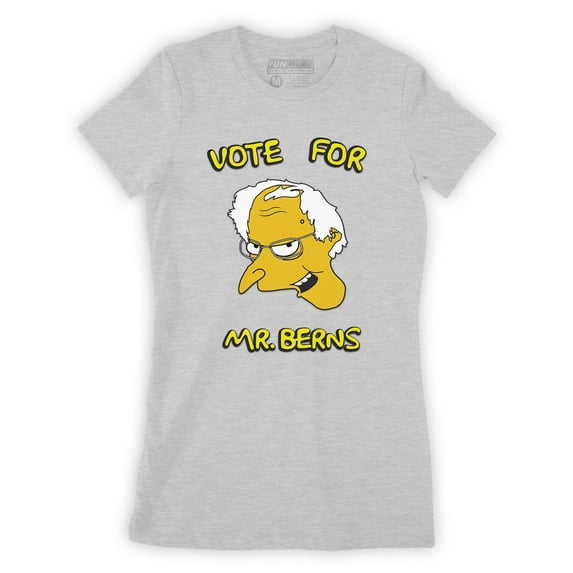 Function - Vote for Mr. Berns Bernie Sanders Cartoon Women's Fashion T-Shirt