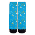 thumbnail image 1 of Function - Wedding Bride Rings and Diamonds Pattern Fashion Socks Yellow, 1 of 10