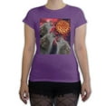 thumbnail image 1 of Function - Wolves Howling At A Pizza Moon Women's Fashion T-Shirt, 1 of 1