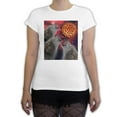 thumbnail image 1 of Function - Wolves Howling At A Pizza Moon Women's Fashion T-Shirt, 1 of 1