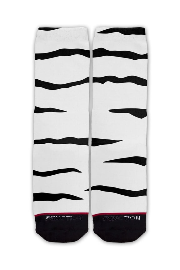 - Zebra Stripe Pattern Sock