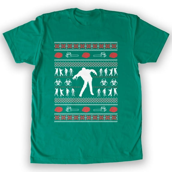 Function - Zombie Ugly Christmas Sweater Men's Fashion T Shirt