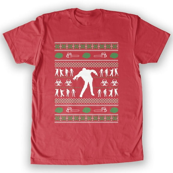 Function - Zombie Ugly Christmas Sweater Men's Fashion T Shirt