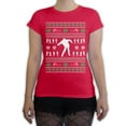 thumbnail image 1 of Function - Zombie Ugly Christmas Sweater Women's Fashion T Shirt, 1 of 1