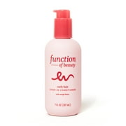 Function of Beauty Curly Hair Leave-in Conditioner Base with Mango Butter, 7 fl oz