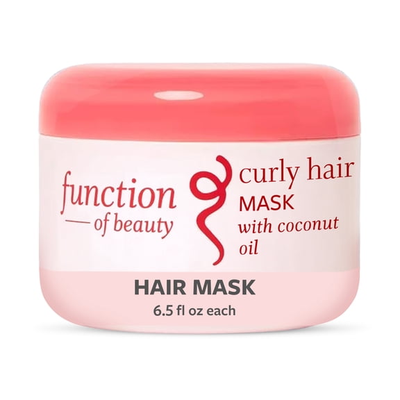 Function of Beauty Curly Hair Mask Base with Coconut Oil, 6.5 fl oz
