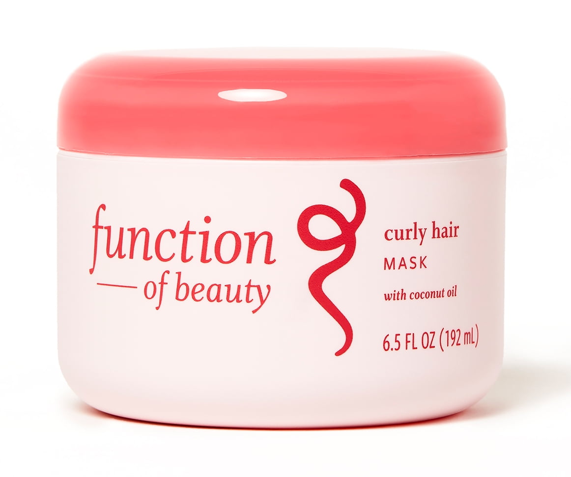 Function of Beauty Curly Hair Mask Base with Coconut Oil, 6.5 fl oz