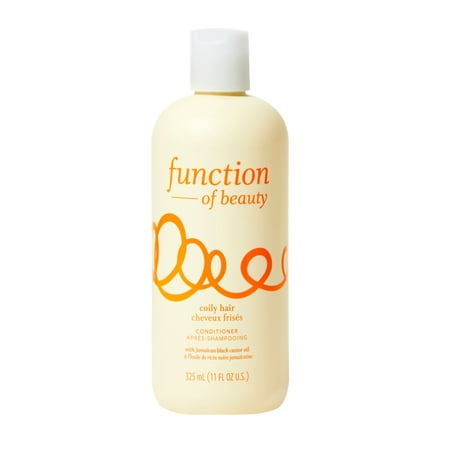 Function of Beauty Custom Coily Hair Conditioner Base with Castor Oil, 11 fl oz