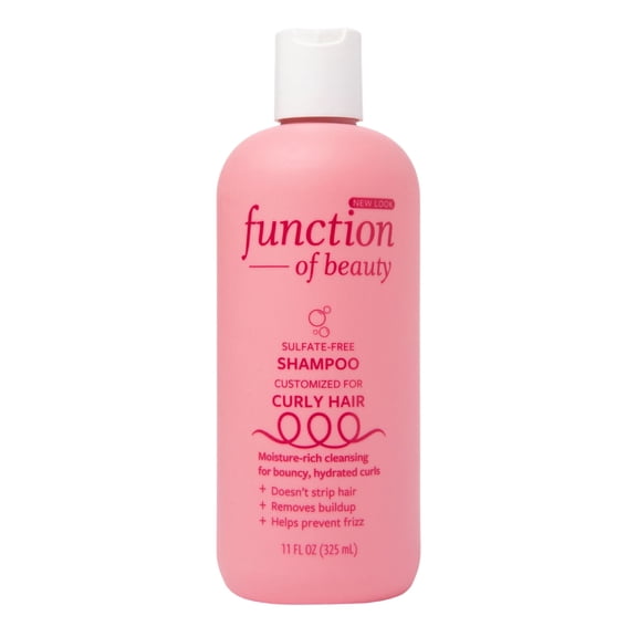 Function of Beauty Custom Curly Hair Shampoo Base with Chia Extract, 11 fl oz