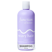 Function of Beauty Custom Wavy Hair Shampoo Base with Fermented Rice Water 11 fl oz