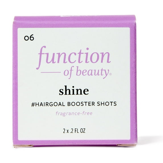 Function of Beauty Shine #HairGoal Booster with Amaranth Leaf Extract, 0.2 fl oz, 2 Pack