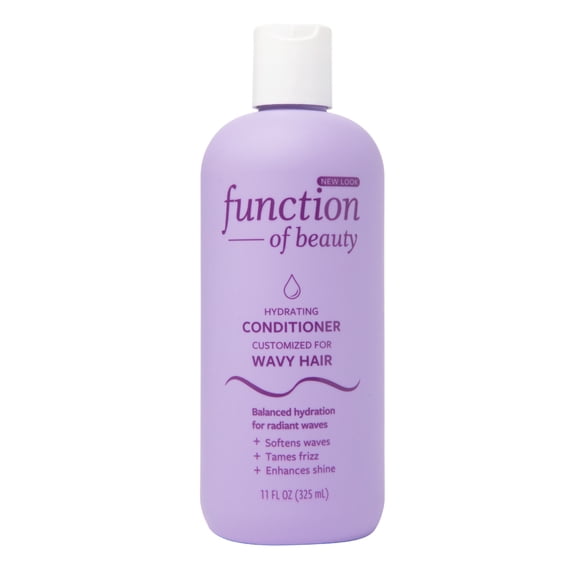 Function of Beauty Custom Wavy Hair Conditioner Base with Argan Oil, 11 fl oz