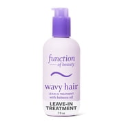 Function of Beauty Wavy Hair Leave In Treatment Base with Babassu Oil, 7 fl oz