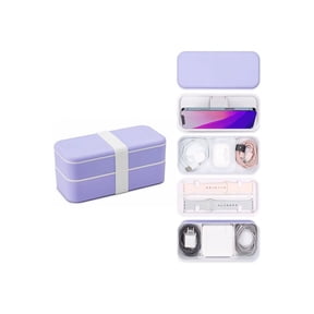 Function101 BentoStack - Case for cell phone / earphones / charger / accessories - purple