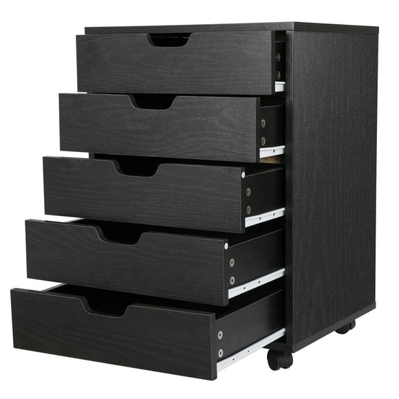 Functional 5 Drawer Dresser With Ample Storage For Bedroom Organization Craft