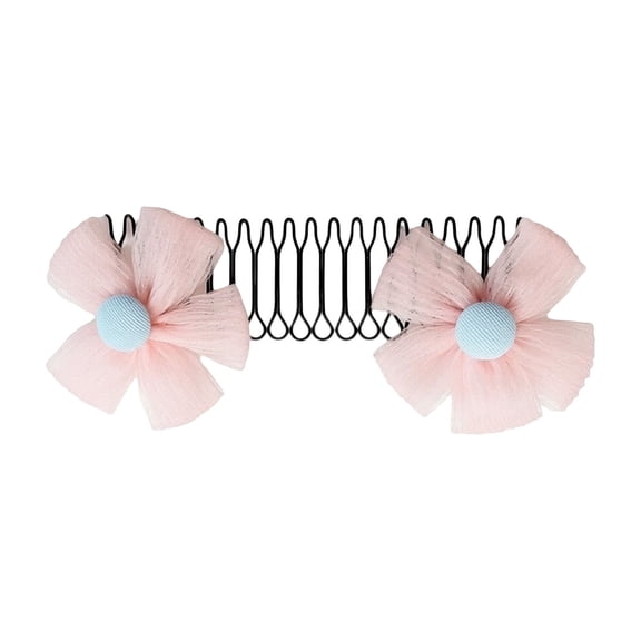 Functional Barrettes for Hair Styling Create Curly with Easy Stone Texture Hair Comb for Messy Hair and Tidy Styles Versatile Hair Accessories for Day to Day Use,3.74inch,Pink3