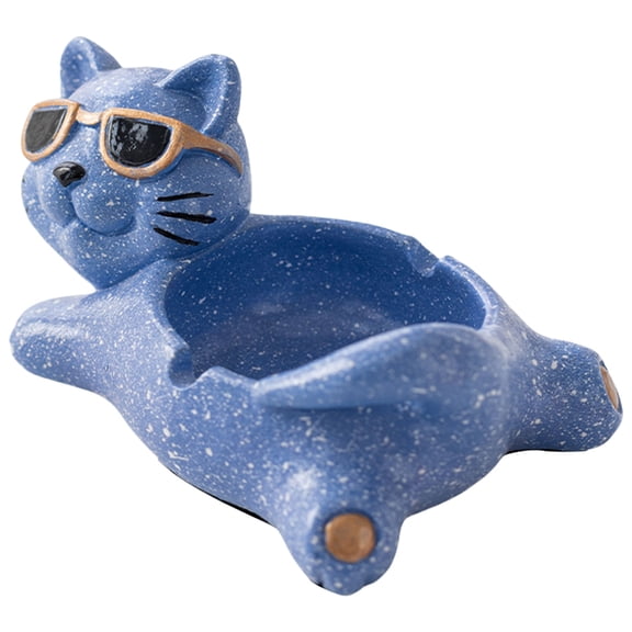 Functional Ceramic Ashtray For Room or Table Setting Decoration Shape Lovely Ashtray Holder