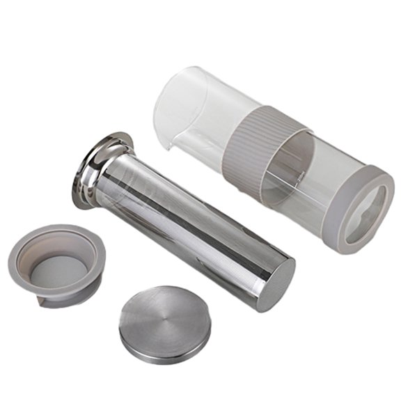 Functional Cold Brew Coffee Bottle Refreshing Cold Brew Coffee Machine with Silicones Sleeve for Home Use