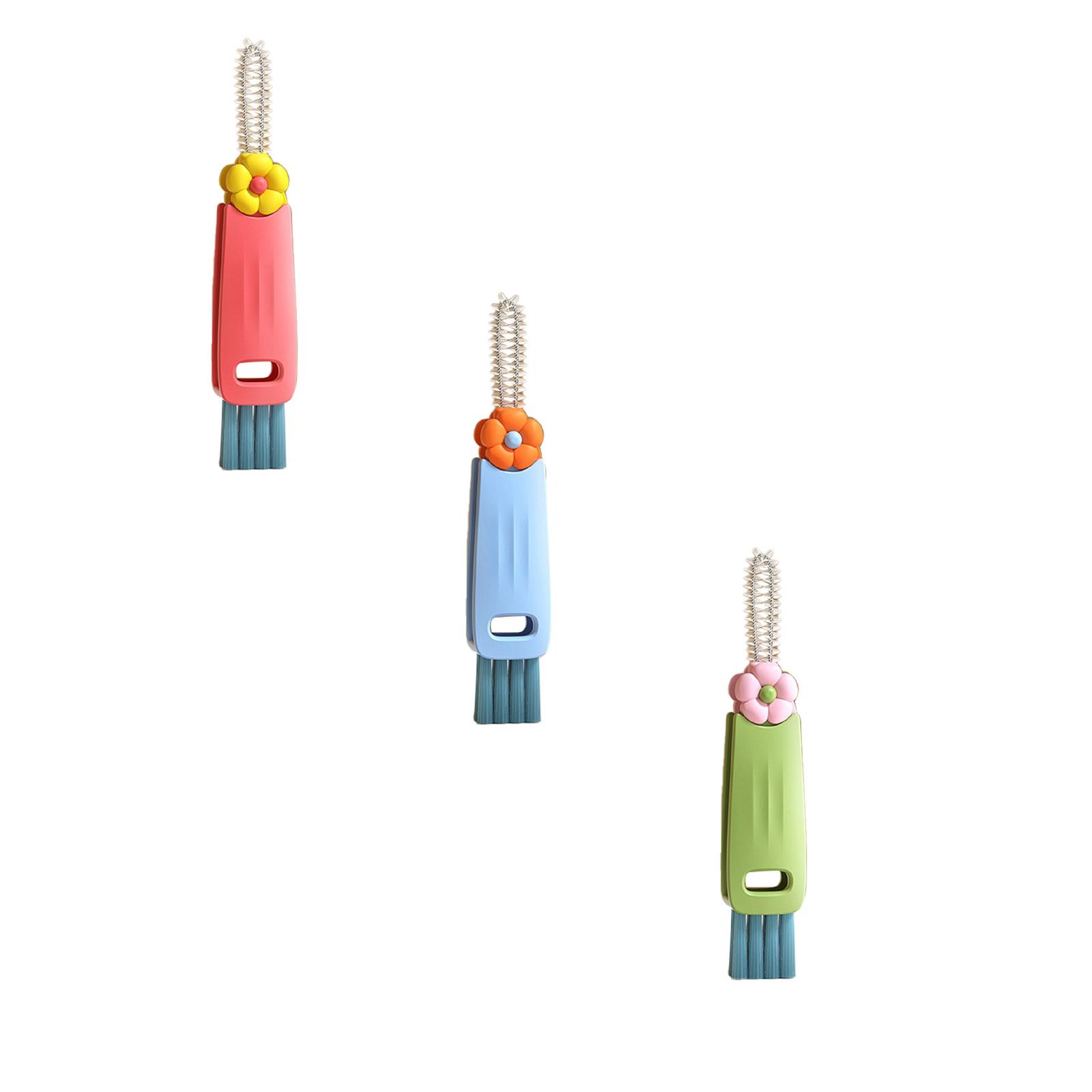 Functional Cup Lid Brush Functional Slit Home Elevators Extendable