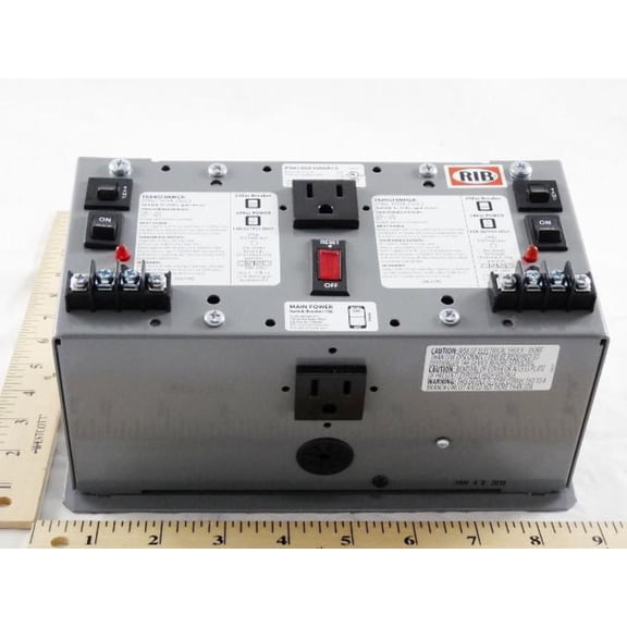 Functional Devices PSH100A100AB10 - 120-24V 100VA Dual Pwr Supply